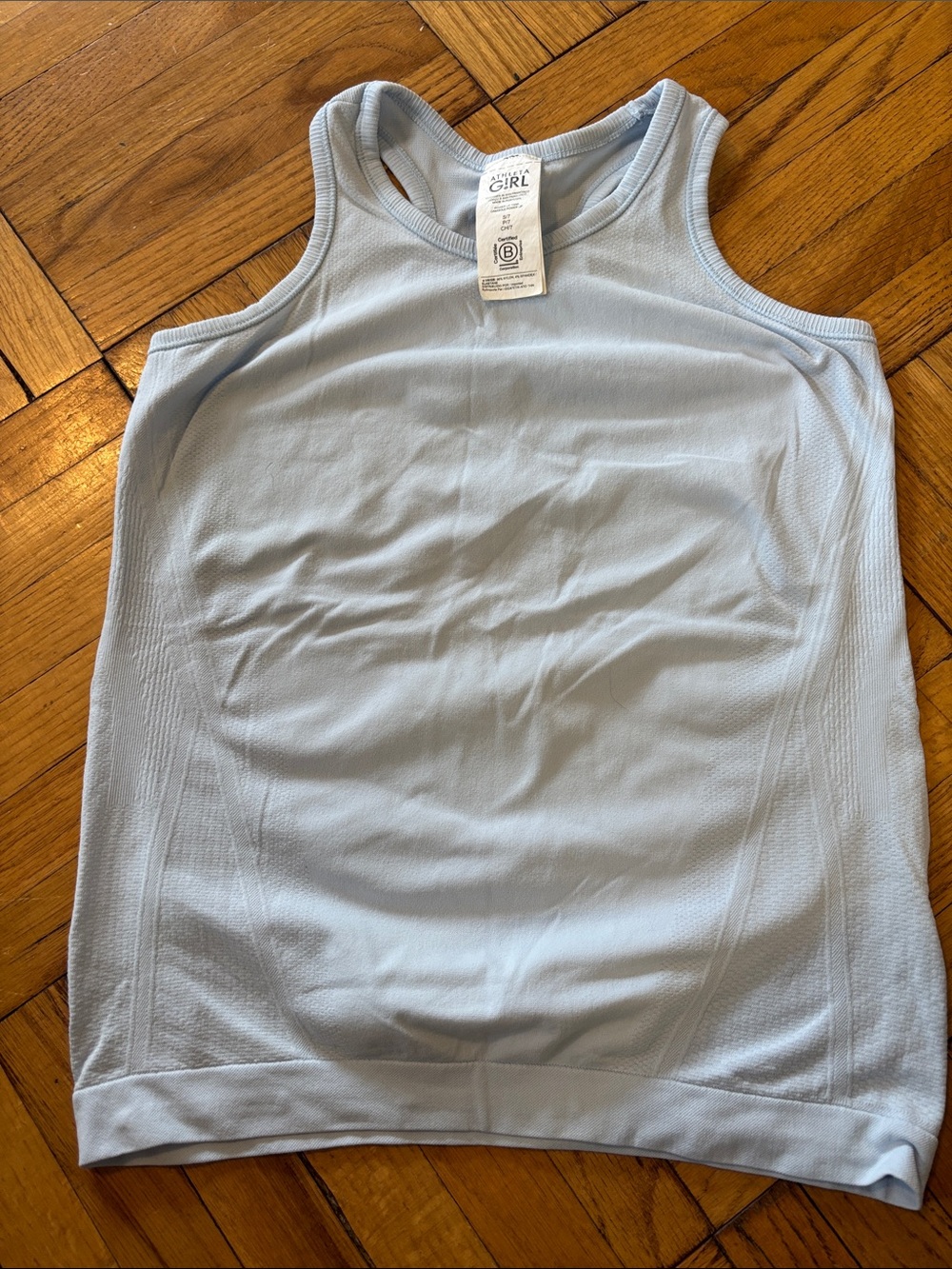 Athleta Girl Power Up Tank Camisole - Pale Blue
